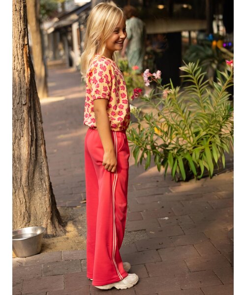 LOOXS Little Sporty broek Rood