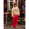 LOOXS Little Sporty broek Rood