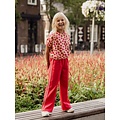 LOOXS Little Sporty broek Rood