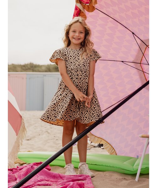 LOOXS Little Zomerjurkje loose fit Wild hearts