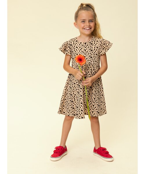 LOOXS Little Zomerjurkje loose fit Wild hearts