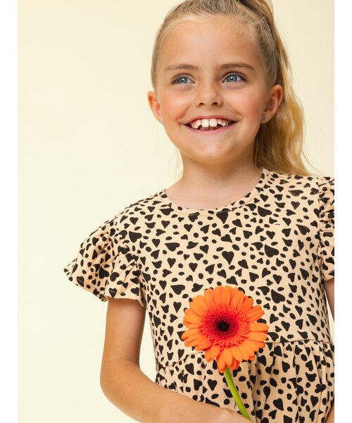 LOOXS Little Zomerjurkje loose fit Wild hearts