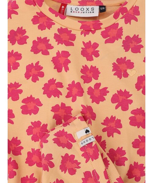 LOOXS Little Sweat jurkje Wildflower