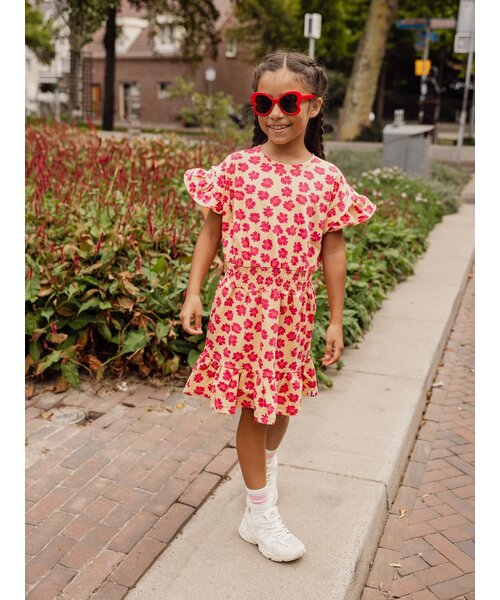 LOOXS Little Sweat jurkje Wildflower