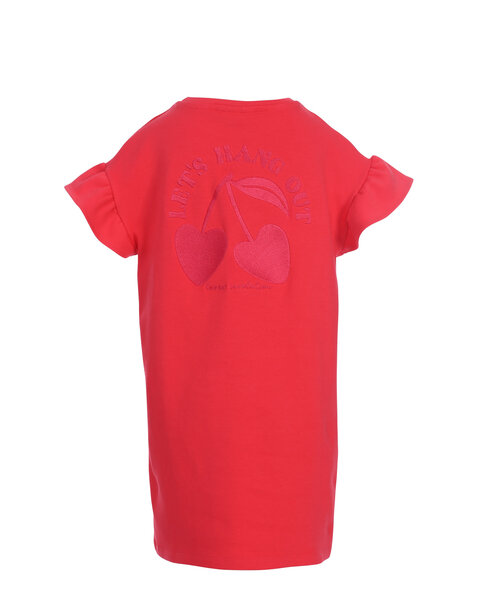 LOOXS Little Sweater jurk Poppy Red