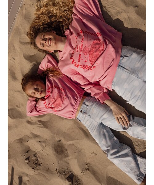 LXS the female concept LXS Sweater Soft Pink Pasta Club