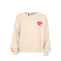LXS the female concept LXS Sweater Creamy backprint