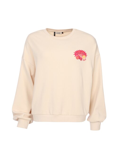LXS the female concept LXS Sweater Creamy backprint