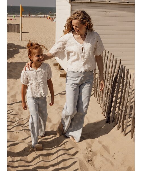 LXS the female concept LXS Denim wide leg Hearts