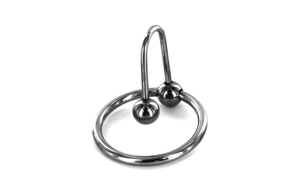 Sperma Stopper 28mm | Strakke Metalen Eikelring BDSM