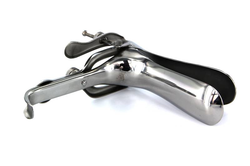 Vaginal Speculum - Stainless Steel Lubricant-friendly Tool