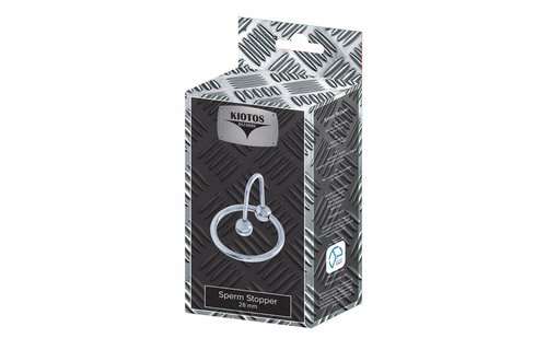 Sperma Stopper 28 mm | Enger Metall-Eichelring BDSM