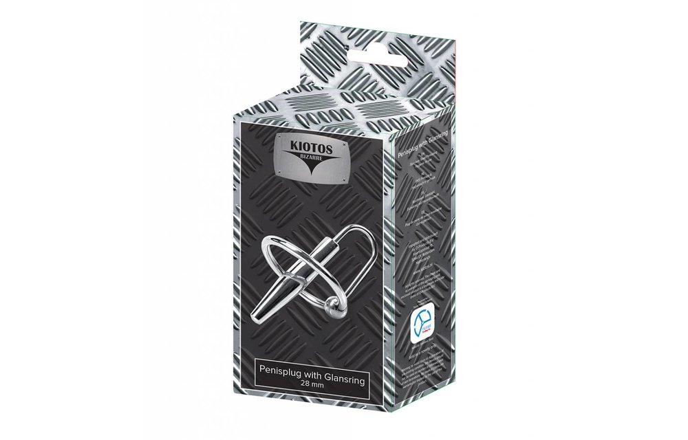 Penisplug mit Glansring - 28 mm