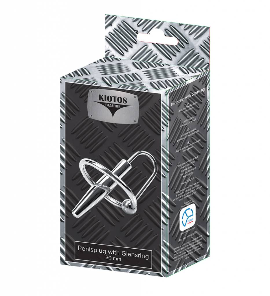 Penisplug with Glansring - 30 mm