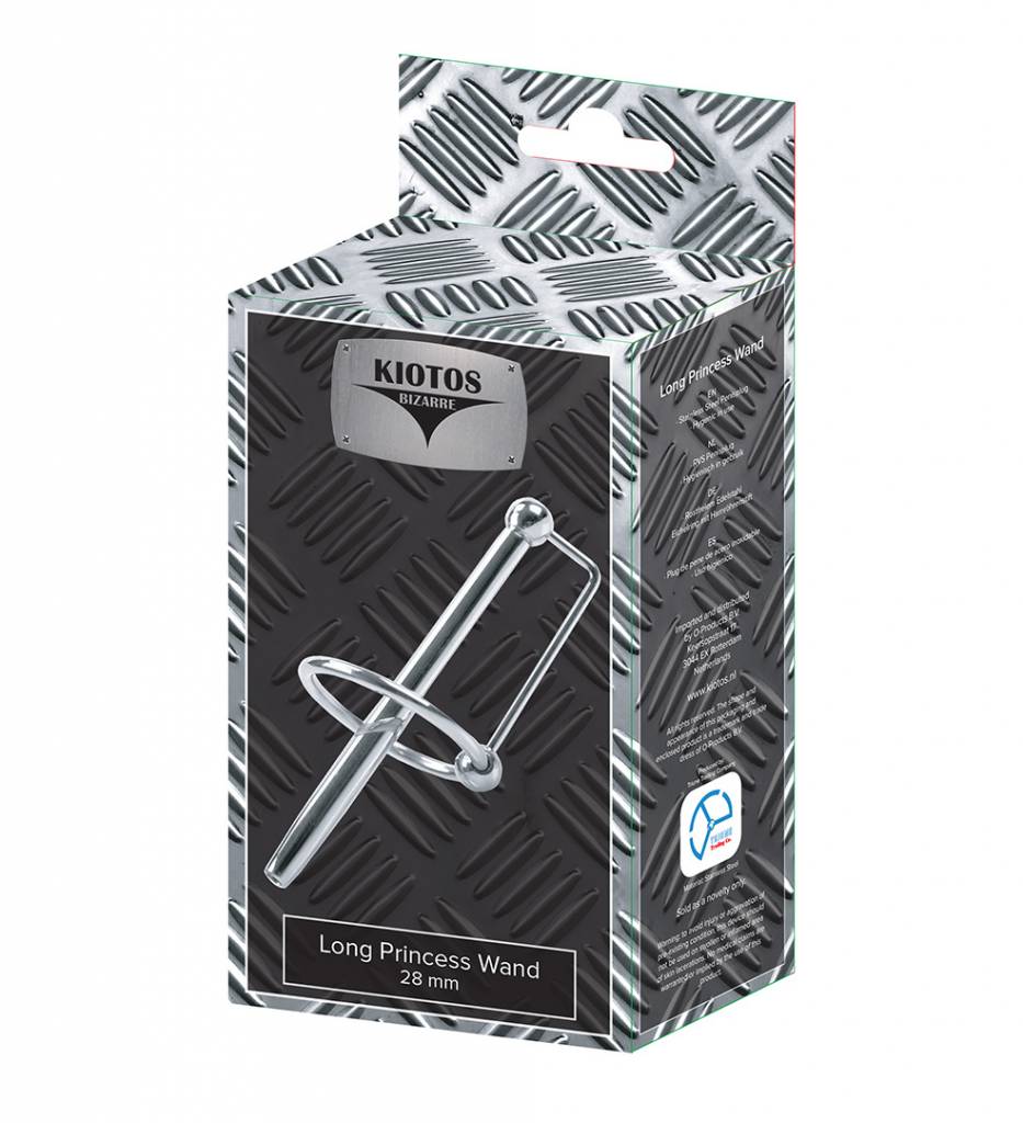 Langer Princess Wand 28 mm | Eichelring aus Edelstahl