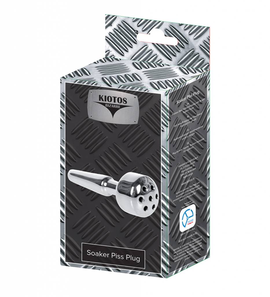 Soaker Piss Plug RVS – Erotische Mini Douchekop Plug
