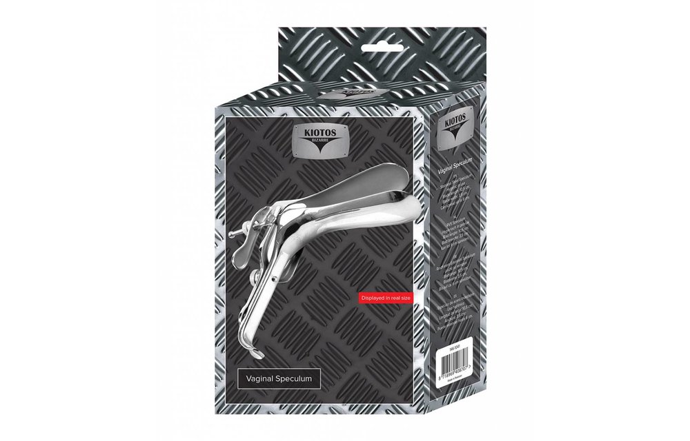 Vaginal Speculum - Stainless Steel Lubricant-friendly Tool