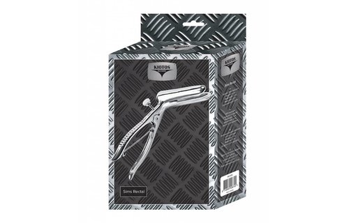 Sims Rectangle - Stainless Steel Anal Toy 3.5 cm wide