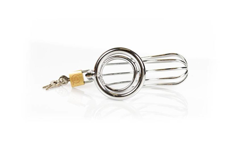 Penis Cage with Lock by Kiotos Bizarre - Control & Pleasure