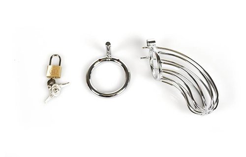 Penis Cage with Lock by Kiotos Bizarre - Control & Pleasure