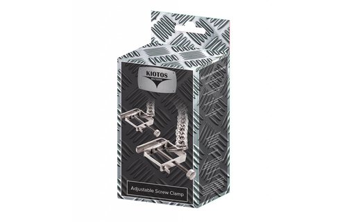 Adjustable Screw Clamp | Firm Grip & Chrome-plated Metal