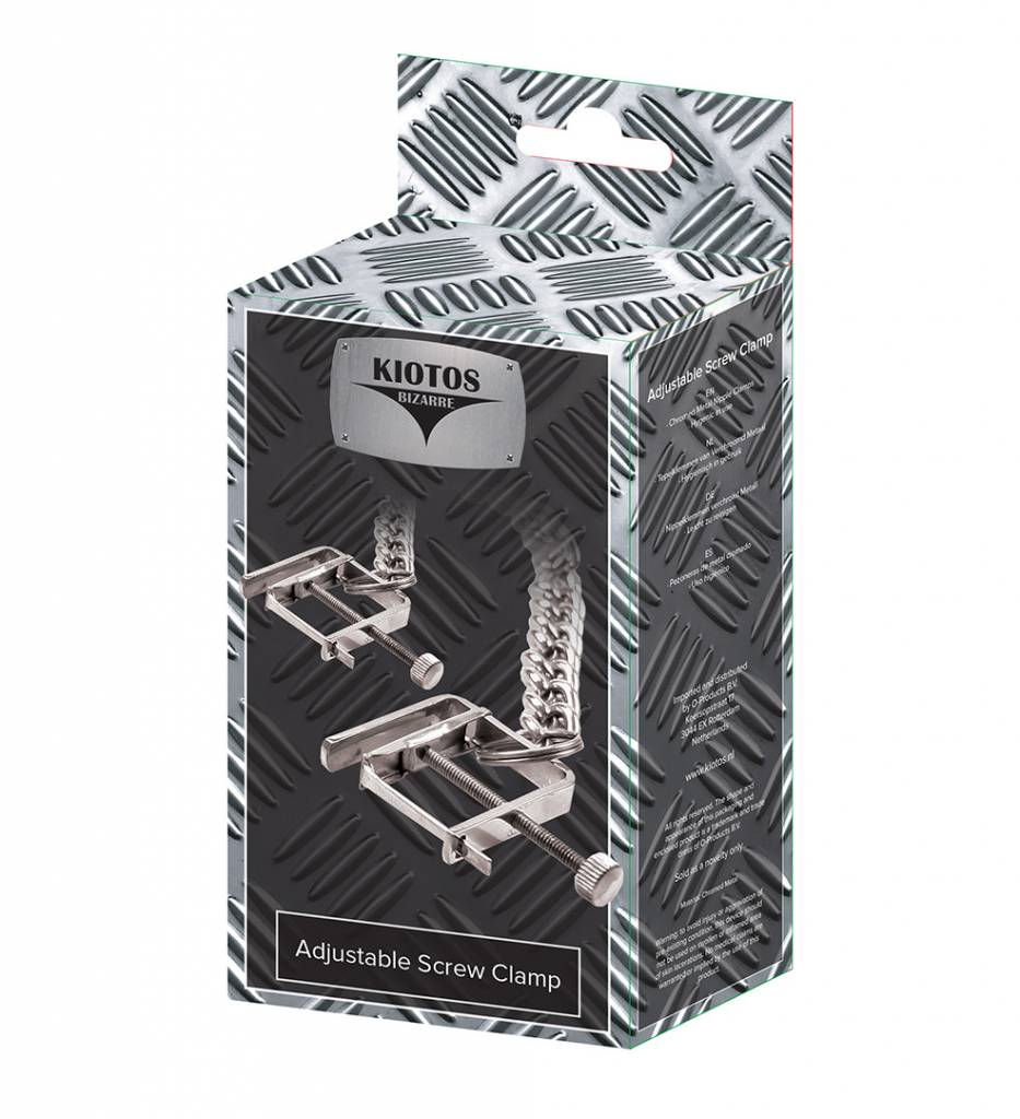 Adjustable Screw Clamp | Firm Grip & Chrome-plated Metal