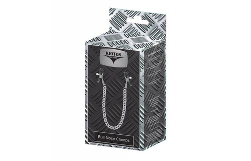 Verstelbare Bull Nose Tepelklemmen met Rubber & Ketting