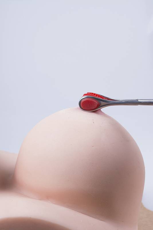 Sichere Nippelschere aus Stahl und Gummi für Nippelspiele