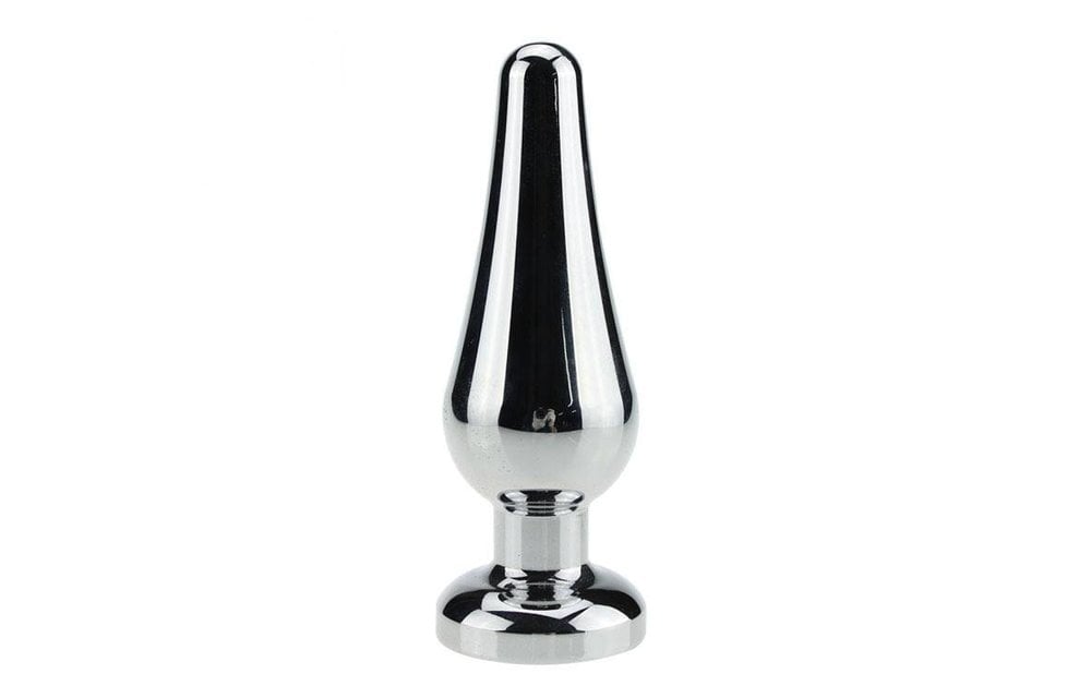 Buttplug Aluminium Groß 2 – 10 cm Aluminium-Buttplug