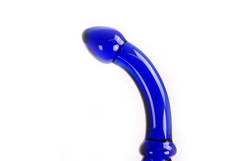 Dildo Blauw Curve 17.5 x 3 cm