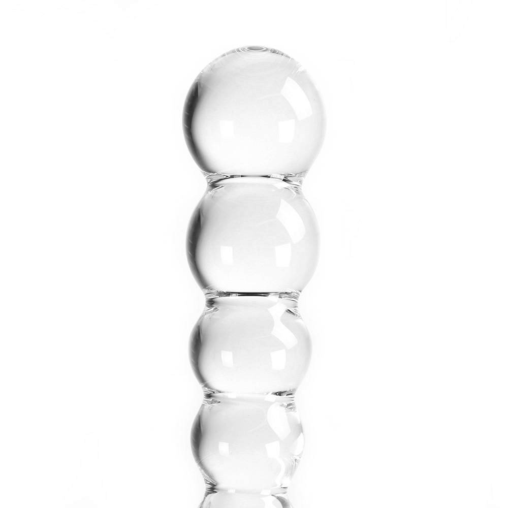 Dildo Clear Balls 21 x 3.6 cm