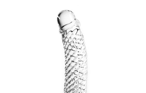 Dildo Klar Penis Gerippt 17 x 3 cm