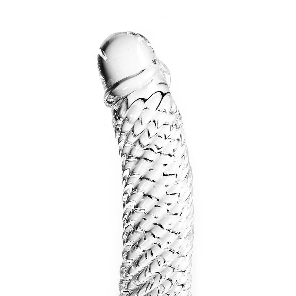 Dildo Helder Penis Ribbed 17 x 3 cm