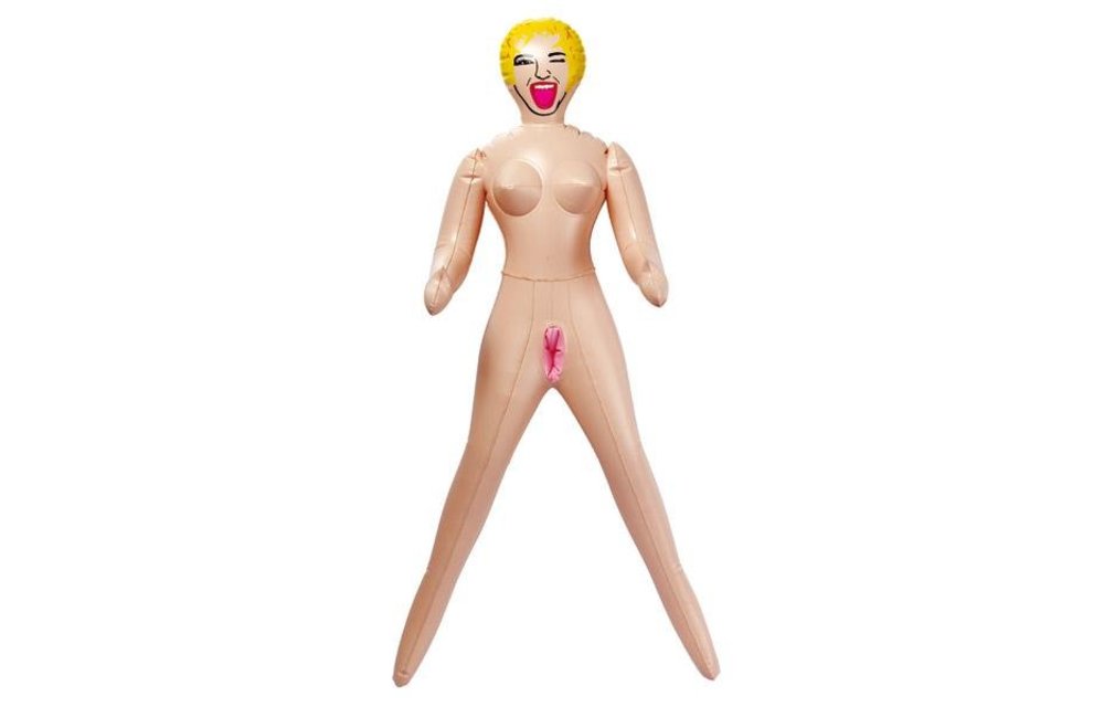 Opblaaspop Mini Pocker Polly - Compact & Feestelijk Cadeau