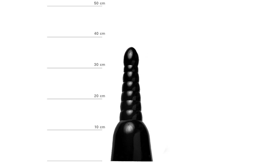 Anal Dildo 34 cm – Large Realistic Dildo Black/Red/Blue
