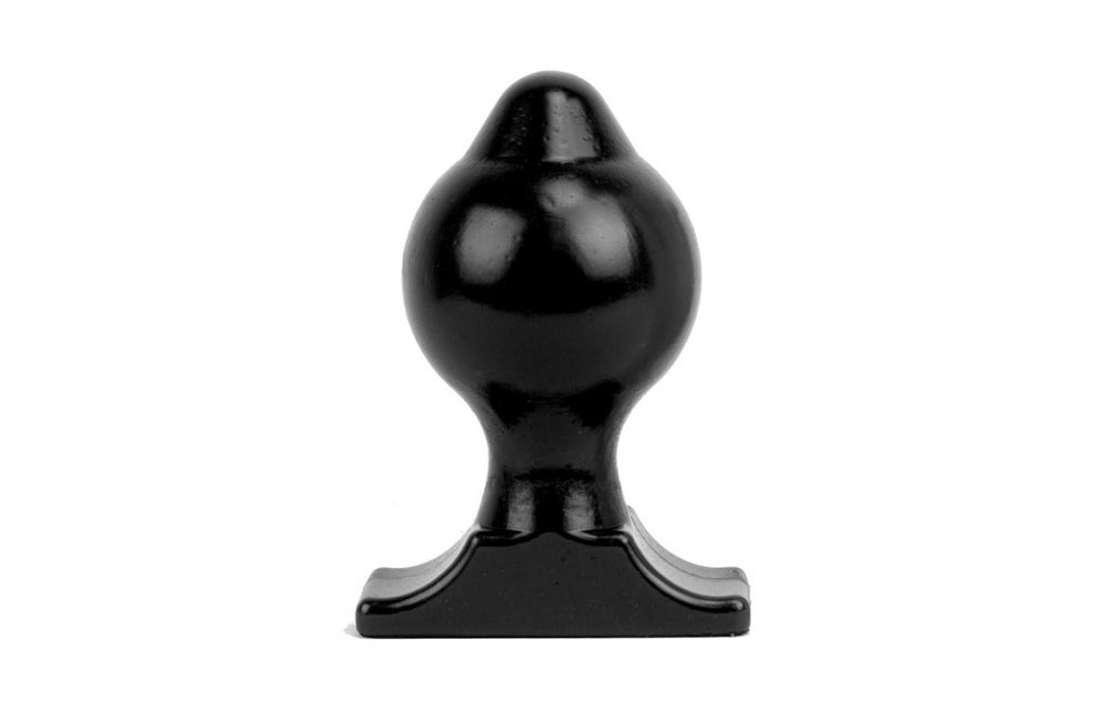 Buttplug 18 cm – Schwarz, Rot, Blau, Ø 9,3 cm, geschmeidig