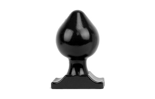 Buttplug 22,5 cm x 12 cm – Zacht, Zwart, Rood & Blauw