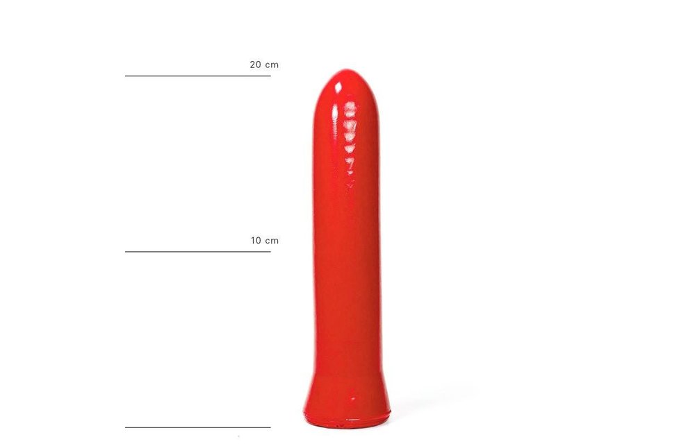 Anal-Dildo 22 cm – Realistisch, Schwarz, Rot & Blau