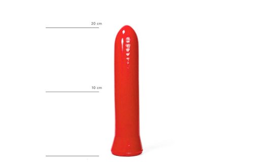 Anal-Dildo 22 cm – Realistisch, Schwarz, Rot & Blau