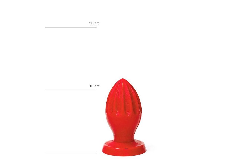 Buttplug 12 cm – Schwarz, Rot, Blau, 5 cm Durchmesser
