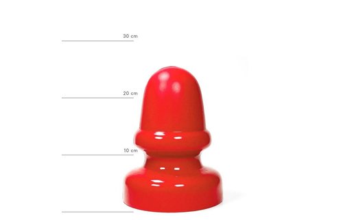 Gigantische Buttplug 23 cm – Zwart, Rood & Blauw, XXL