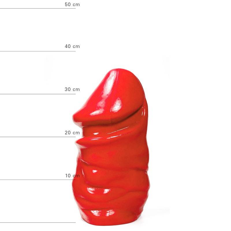 Gigantische Dildo 32 cm - Zwart, Rood, Blauw | 16,5 cm Ø