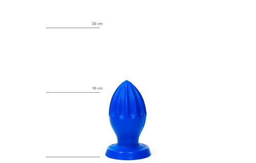 Buttplug 12 cm – Schwarz, Rot, Blau, 5 cm Durchmesser