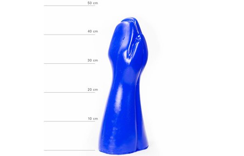 Giant Double Fisting Dildo 32X16.5 cm – Black, Red, Blue