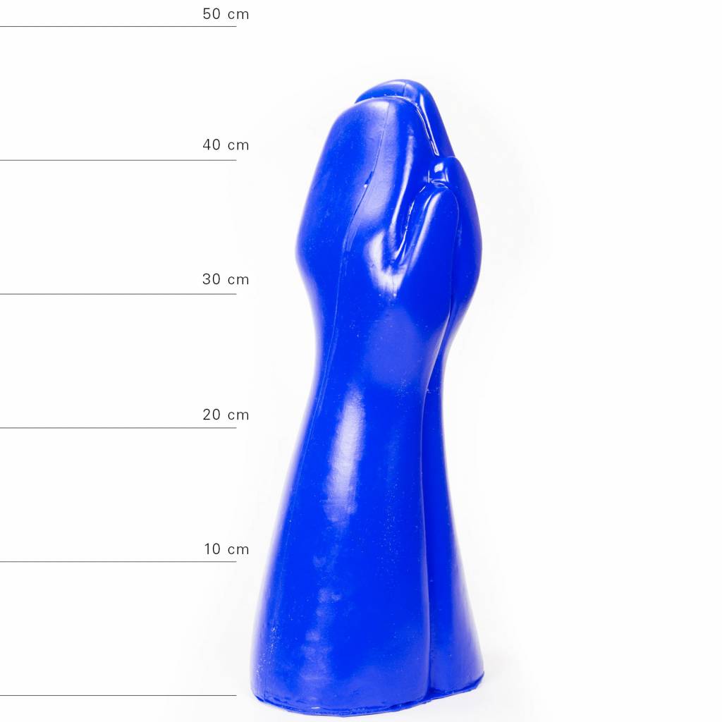 Giant Double Fisting Dildo 32X16.5 cm – Black, Red, Blue