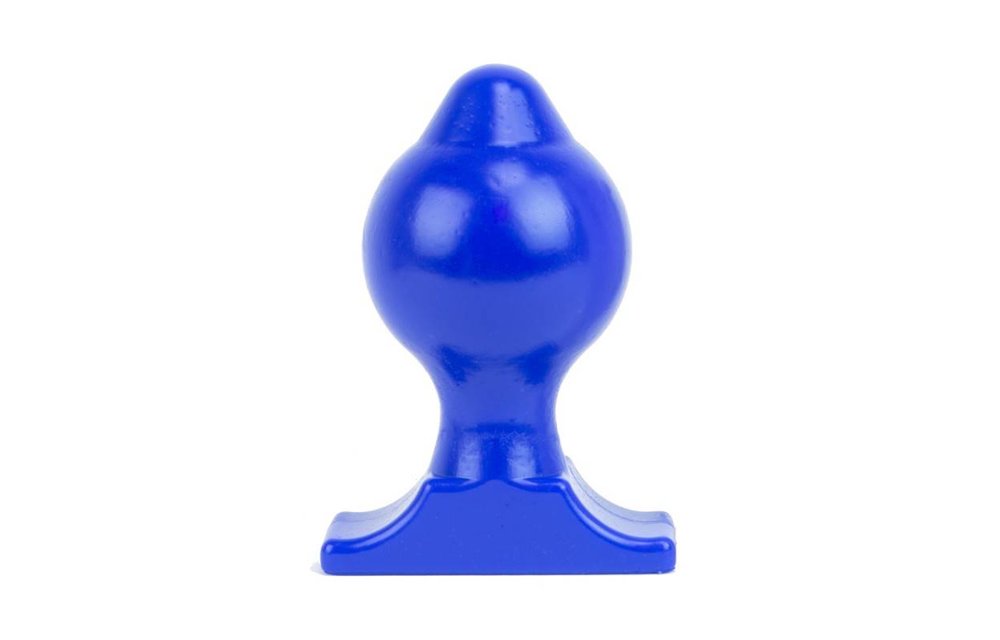 Butt plug 18 cm - Black, Red, Blue, Ø 9.3 cm, Flexible