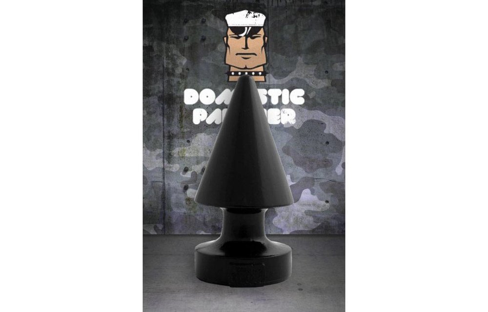 Buttplug Crack Attack 18 cm – Glatt, Geruchsneutrales Vinyl