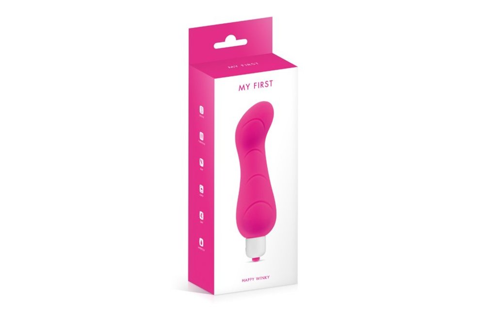 Happy Winky Vibrator – Soft, Quiet & Eco Silicone Toy