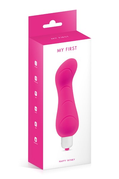 Happy Winky Vibrator – Weiches, leises & umweltfreundliches Silikonspielzeug