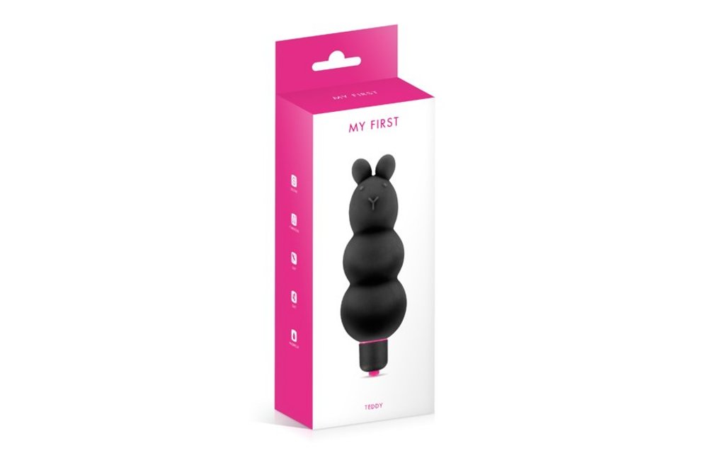 My First Teddy Vibrator | Eco Silicone, 7 Vibration Modes